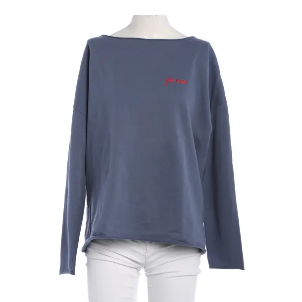 Sweatshirt, in Blau, Baumwolle, Juvia