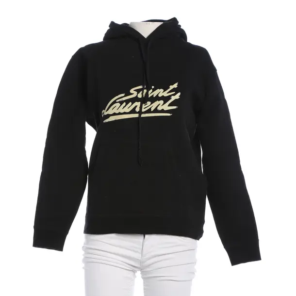 Hoodie, in Black, Cotton, Saint Laurent