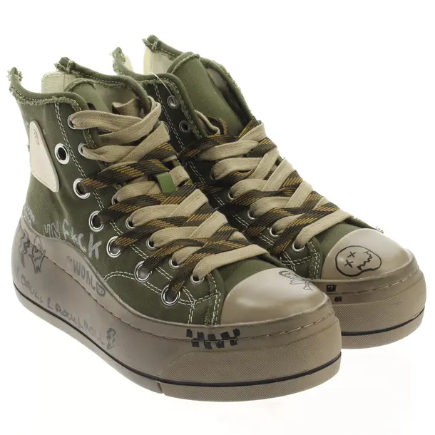 Sneaker alta, in Multicolore, R13