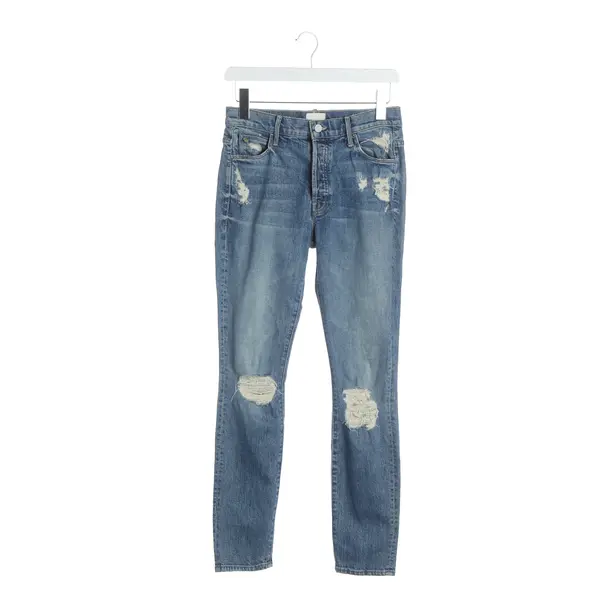 Jeans Slim Fit, in Blau, Baumwolle, Mother