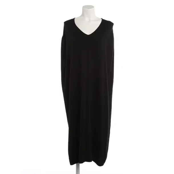 Dress, in Black, Cotton, Jardin des Orangers