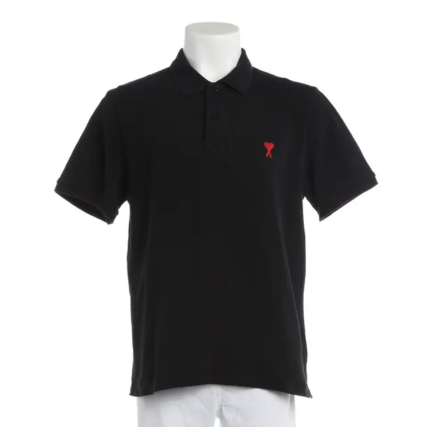 Maglietta, in Nero, Cotone, Ami Paris