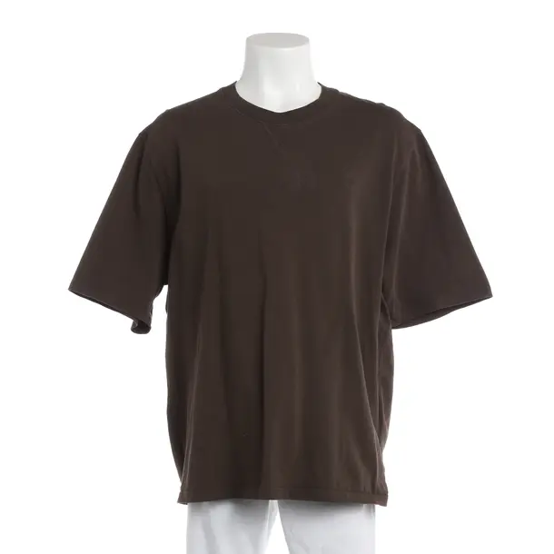 Maglietta, in Marrone, Cotone, Ami Paris