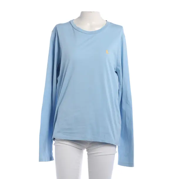 Long Sleeve Shirt, in Light Blue, Cotton, Polo Ralph Lauren