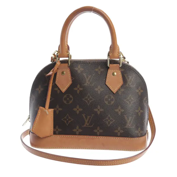 Borsetta, in Marrone scuro, Tela, Louis Vuitton