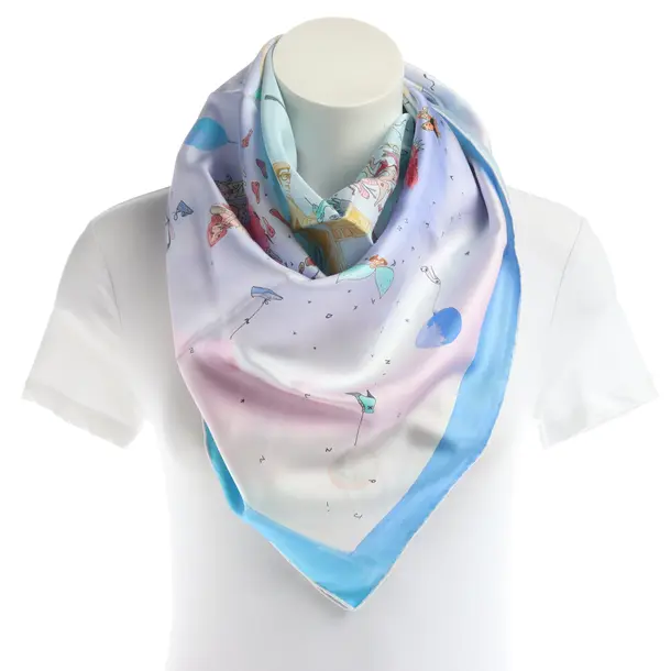 Stola, in Multicolore, Seta, Salvatore Ferragamo