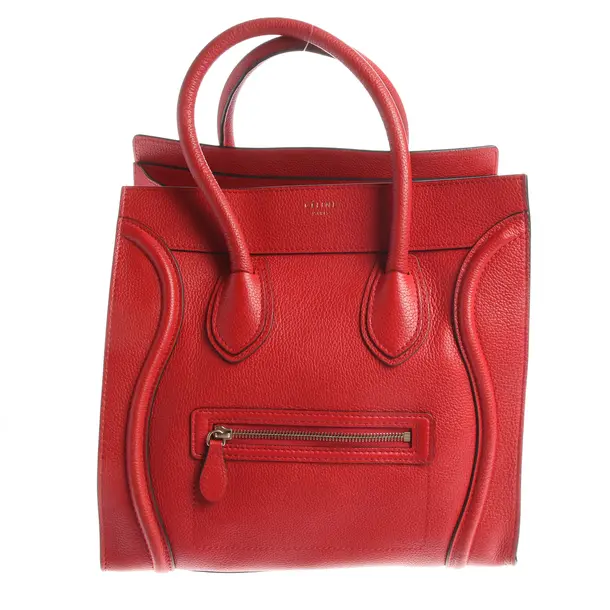 Borsetta, in Rosso, Pelle, Céline