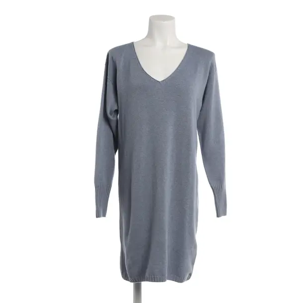 Dress, in Blue, Cashmere, Antonia Zander