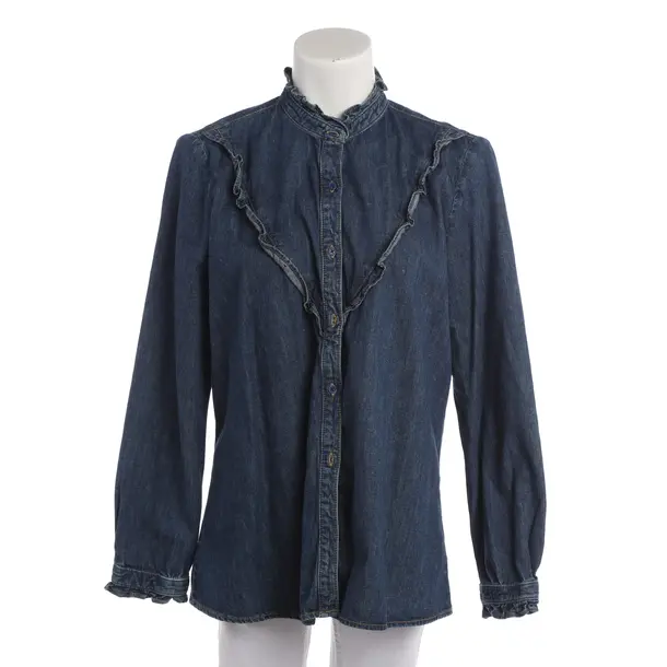 Denim Shirt, in Navy, Cotton, Nili Lotan