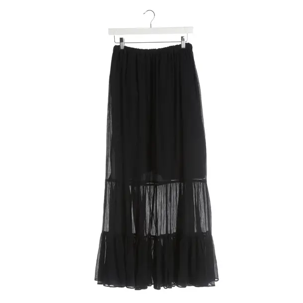 Skirt, in Navy, Silk, Iris von Arnim