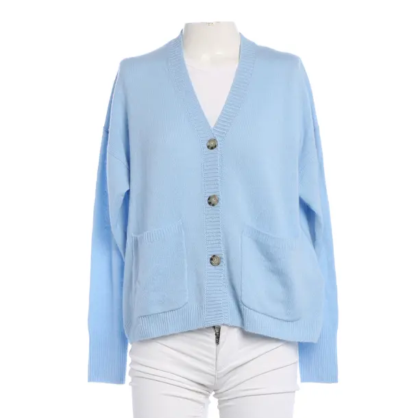 Cardigan, in Azzurro, Cachemire, Alludere
