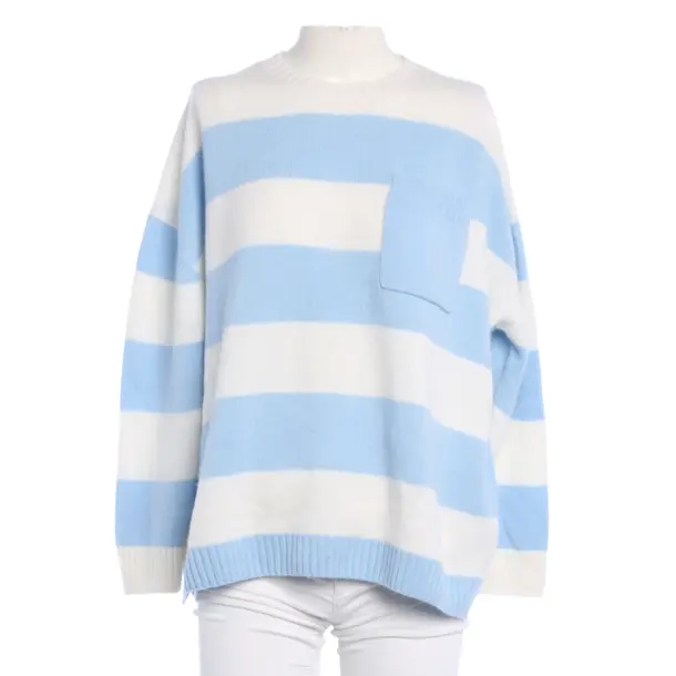 Pullover, in Hellblau, Wolle, Allude