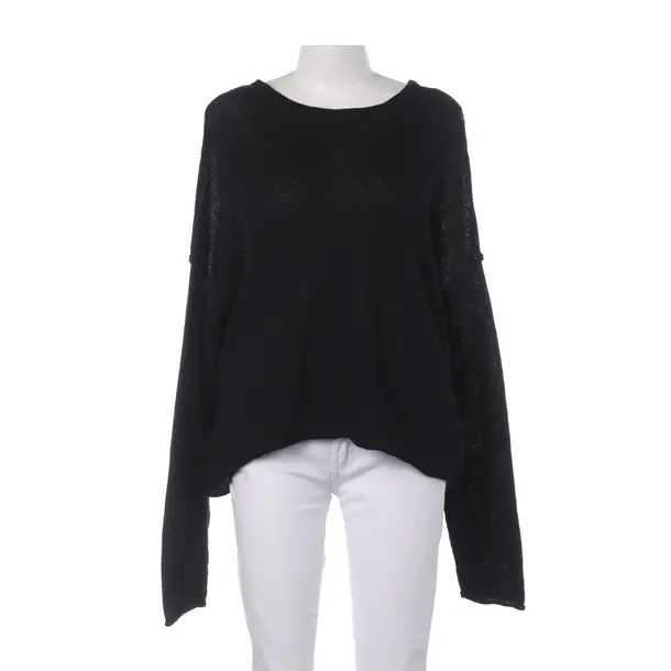 Pullover, in Schwarz, Baumwolle, by Aylin König