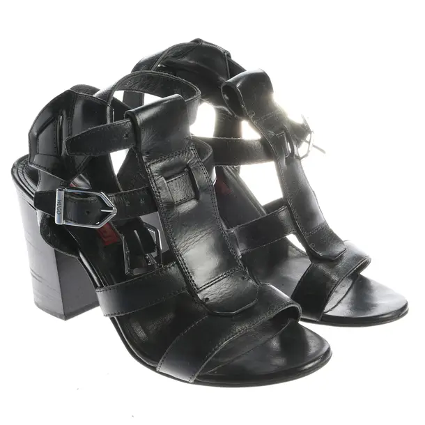 Sandali, in Nero, Hugo Boss Etichetta Rossa