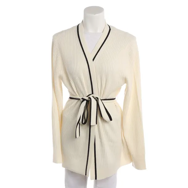 Cardigan, in Cream, Wool, Hugo Boss