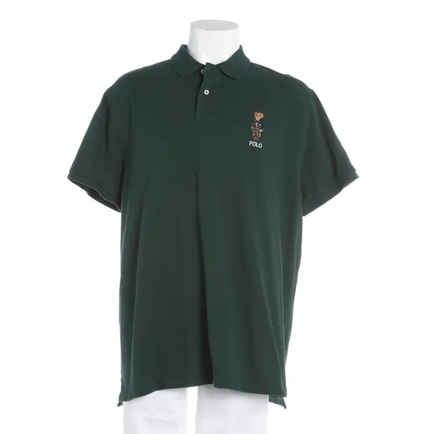 Polo Shirt, in Dark Green, Cotton, Polo Ralph Lauren