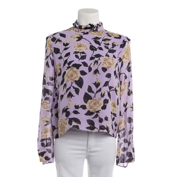 Blouse, in Purple, Viscose, Ganni