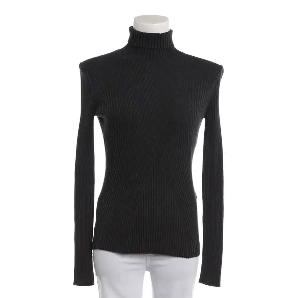 Pullover, in Schwarz, Wolle, Maje