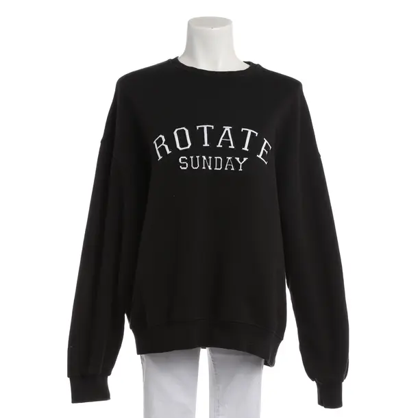 Sweatshirt, in Schwarz, Baumwolle, Rotate Birger Christensen