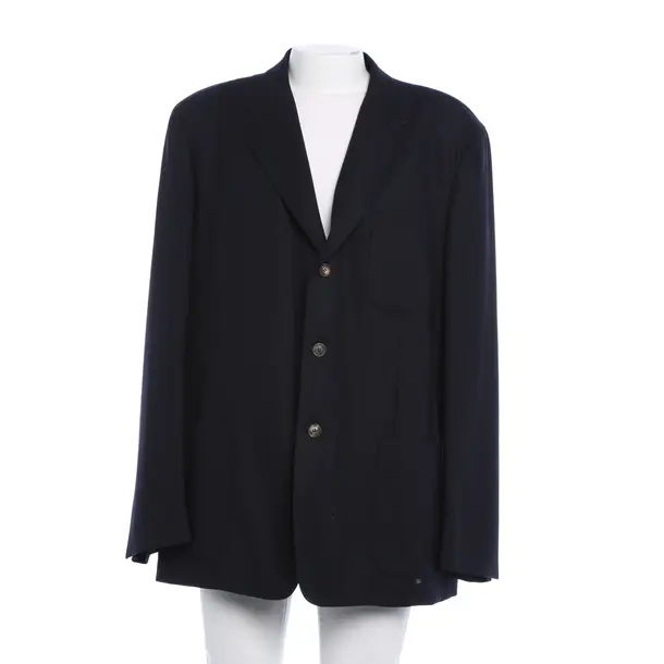 Blazer, in Navy, Wool, Loro Piana