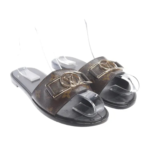 Sandals, in Brown, Louis Vuitton
