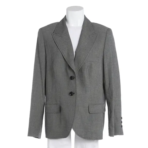 Blazer, in Gray, Wool, Escada