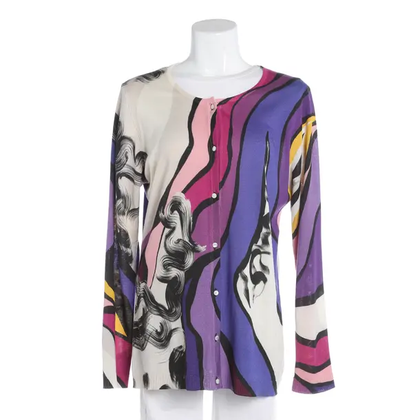 Cardigan, in Multicolored, Wool, Escada