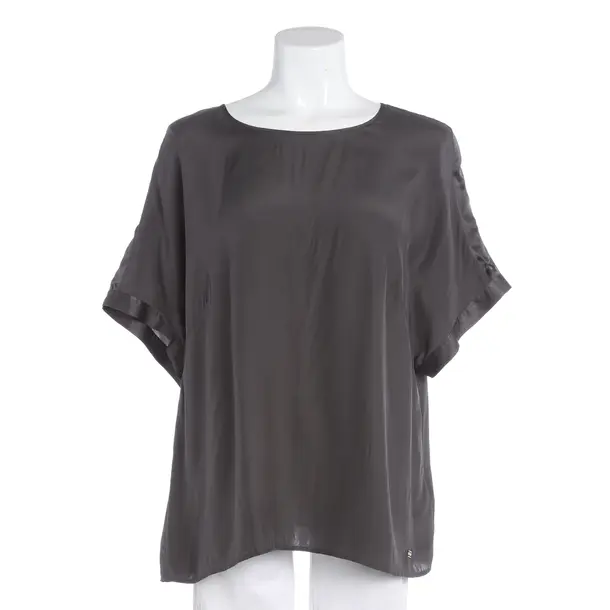 Shirt, in Dark Gray, Silk, Escada
