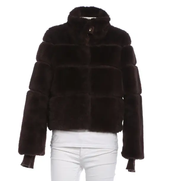 Winter Jacket, in Dark Brown, Polyester, Patrizia Pepe