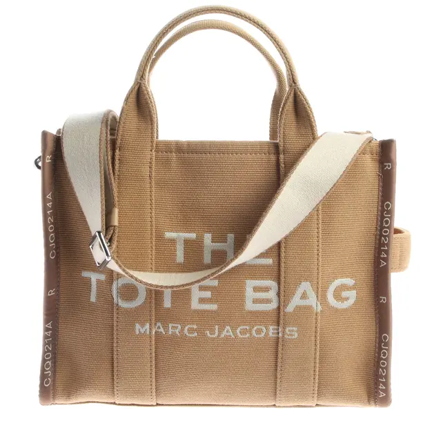Handtasche, in Camel, Baumwolle, Marc Jacobs