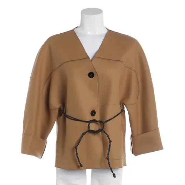 Cappotto mezza stagione, in Marrone chiaro, Lana, Jil Sander