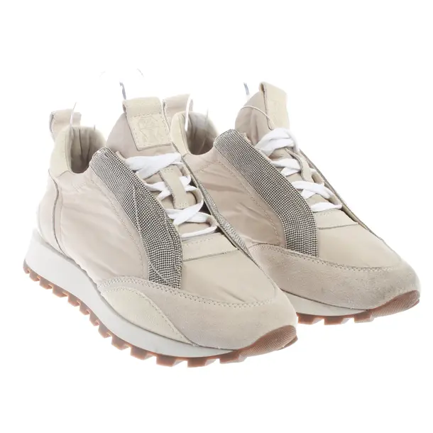 Sneakers, in Beige, Brunello Cucinelli