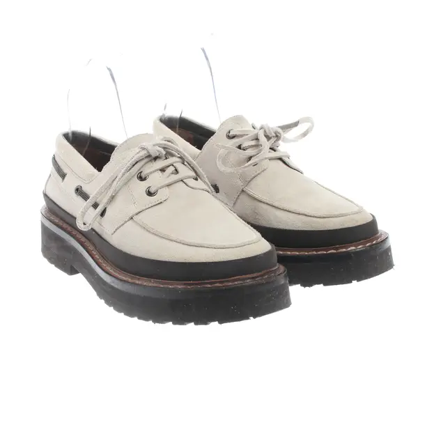 Scarpe basse, in Grigio chiaro, Brunello Cucinelli