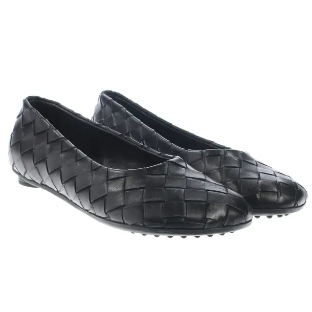 Ballerine, in Nero, Brunello Cucinelli