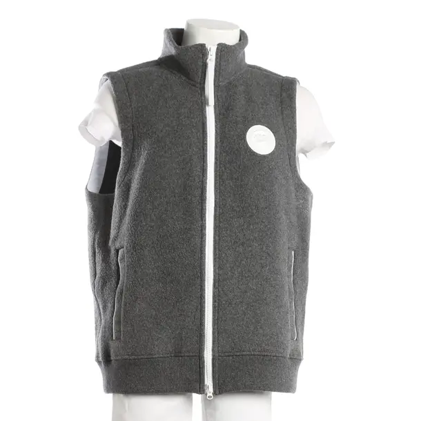 Vest, in Gray, Wool, Canada Goose