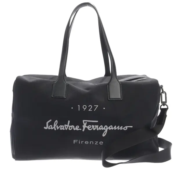 Weekender, in Schwarz, Polyester, Salvatore Ferragamo