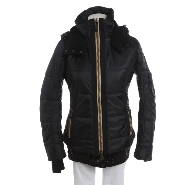 Mid-Season Jacket, in Black, Polyamide, Frauenschuh