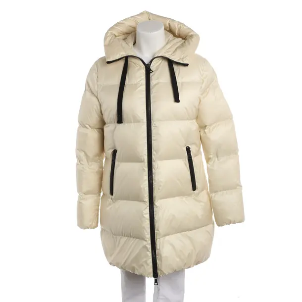 Winter Jacket, in Cream, Polyamide, No.1 Como