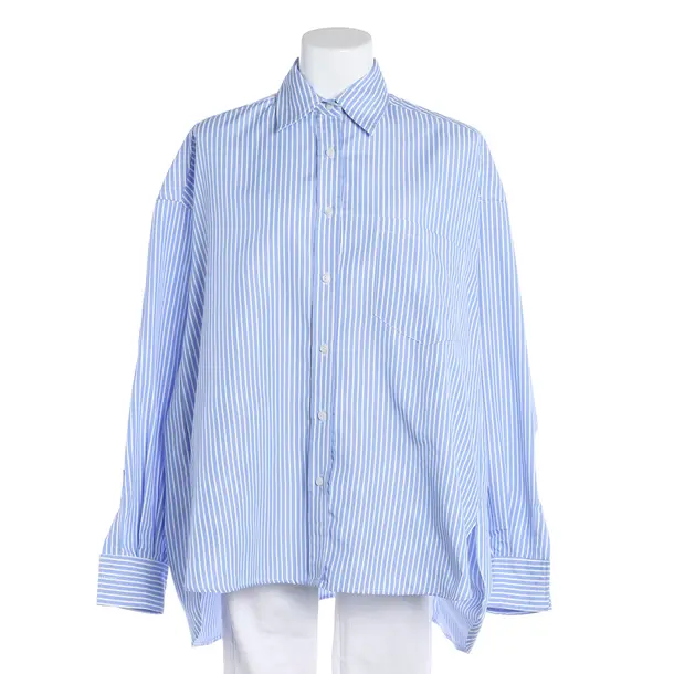 Camicetta, in Blu, Cotone, Negozio Frankie