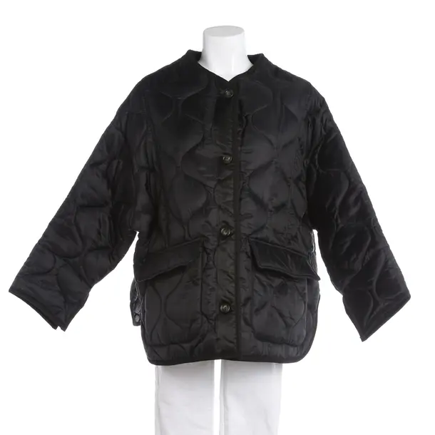 Mid-Season Jacket, in Black, Polyester, Frankie Shop