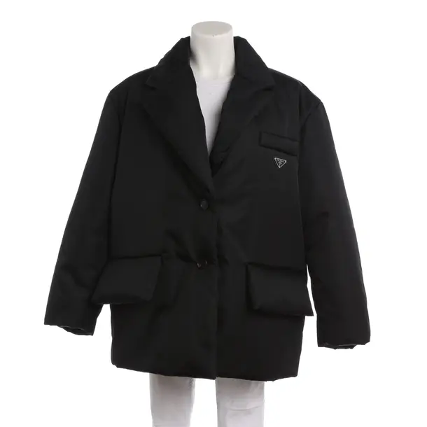 Winter Jacket, in Black, Polyamide, Prada