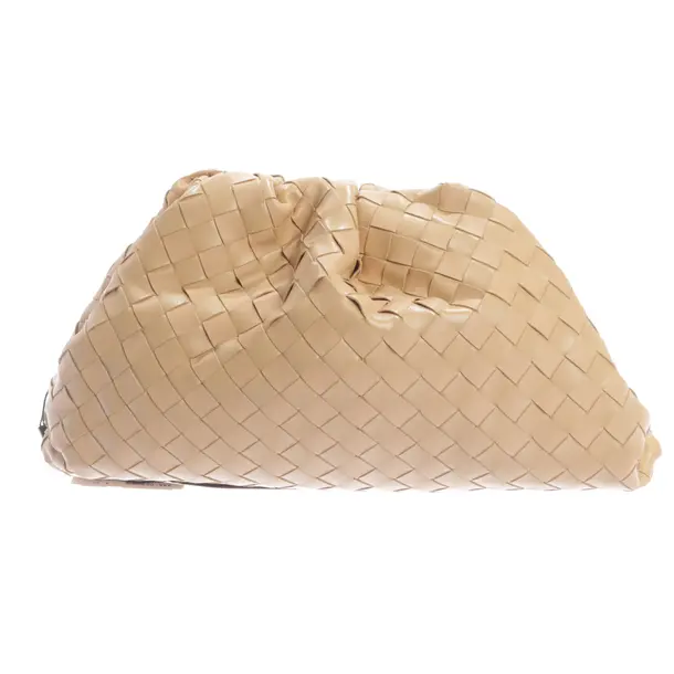 Clutch Bag, in Brown, Leather, Bottega Veneta