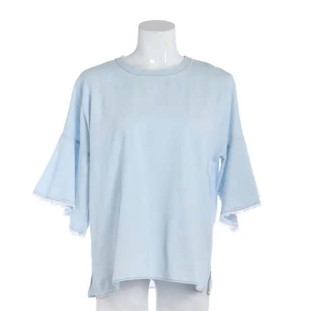 Shirt, in Hellblau, Baumwolle, Closed