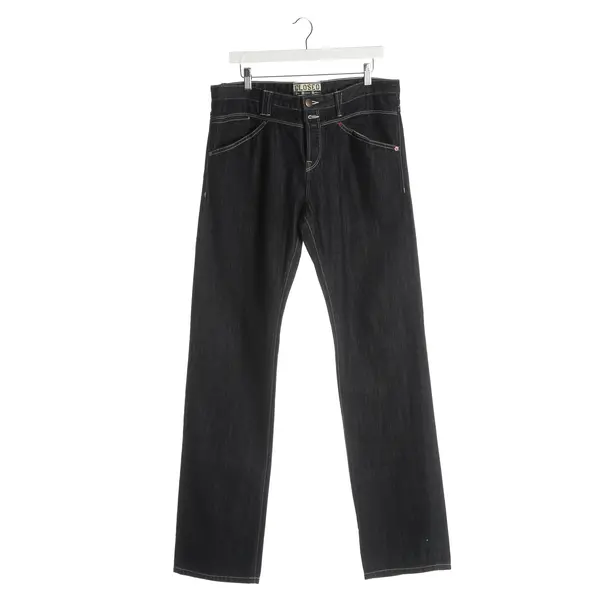 Jeans Straight Fit, in Navy, Baumwolle, Closed