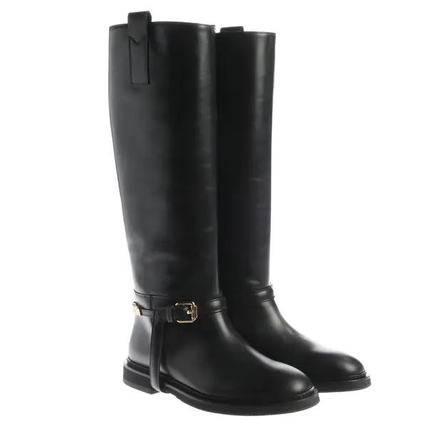 Stiefel, in Schwarz, Moschino
