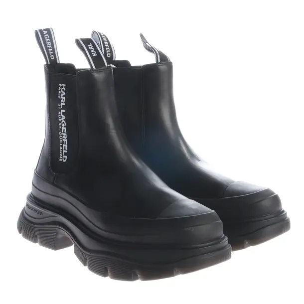 Chelsea Boots, in Schwarz, Karl Lagerfeld