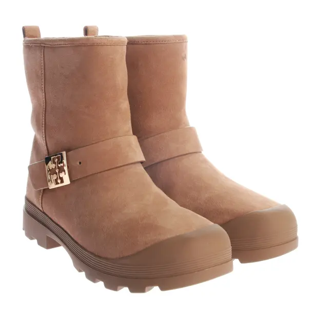 Winterboots, in Hellbraun, Tory Burch