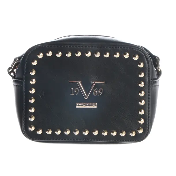 Schultertasche, in Schwarz, Leder, Designerartikel