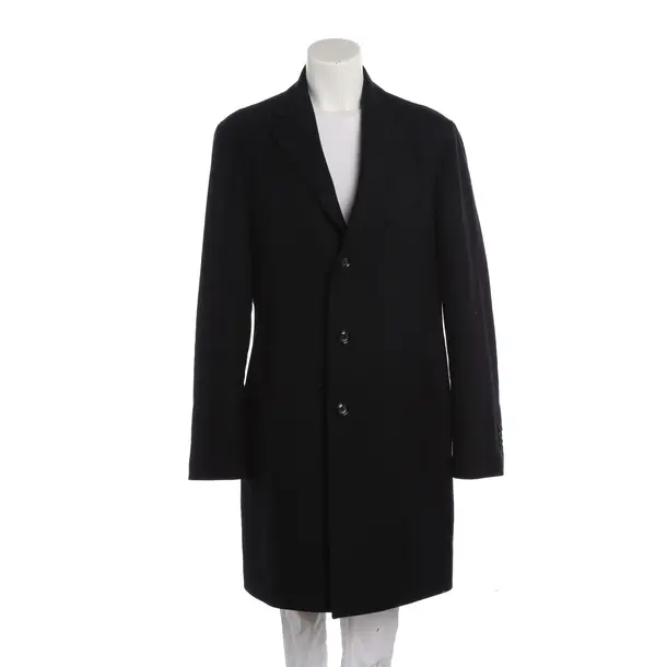 Übergangsmantel, in Schwarz, Wolle, Tagliatore