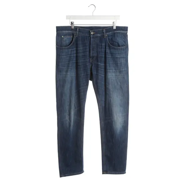 Straight Fit Jeans, in Blue, Cotton, Dondup